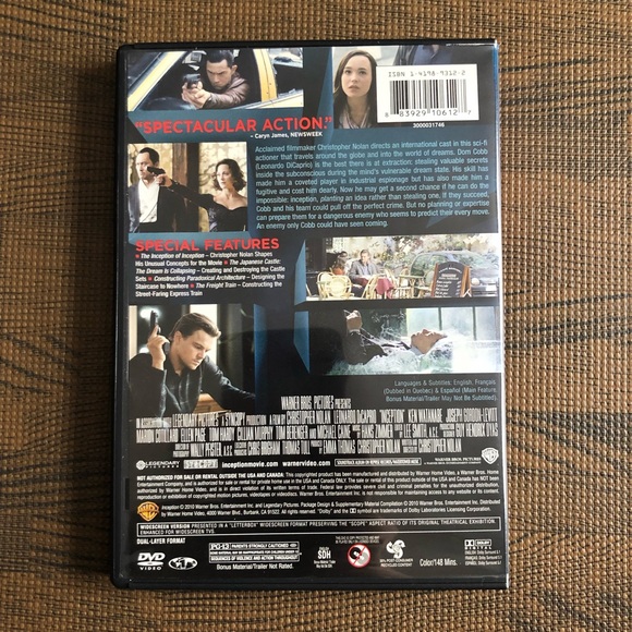 DVD | Movie | Inception - Picture 2 of 5